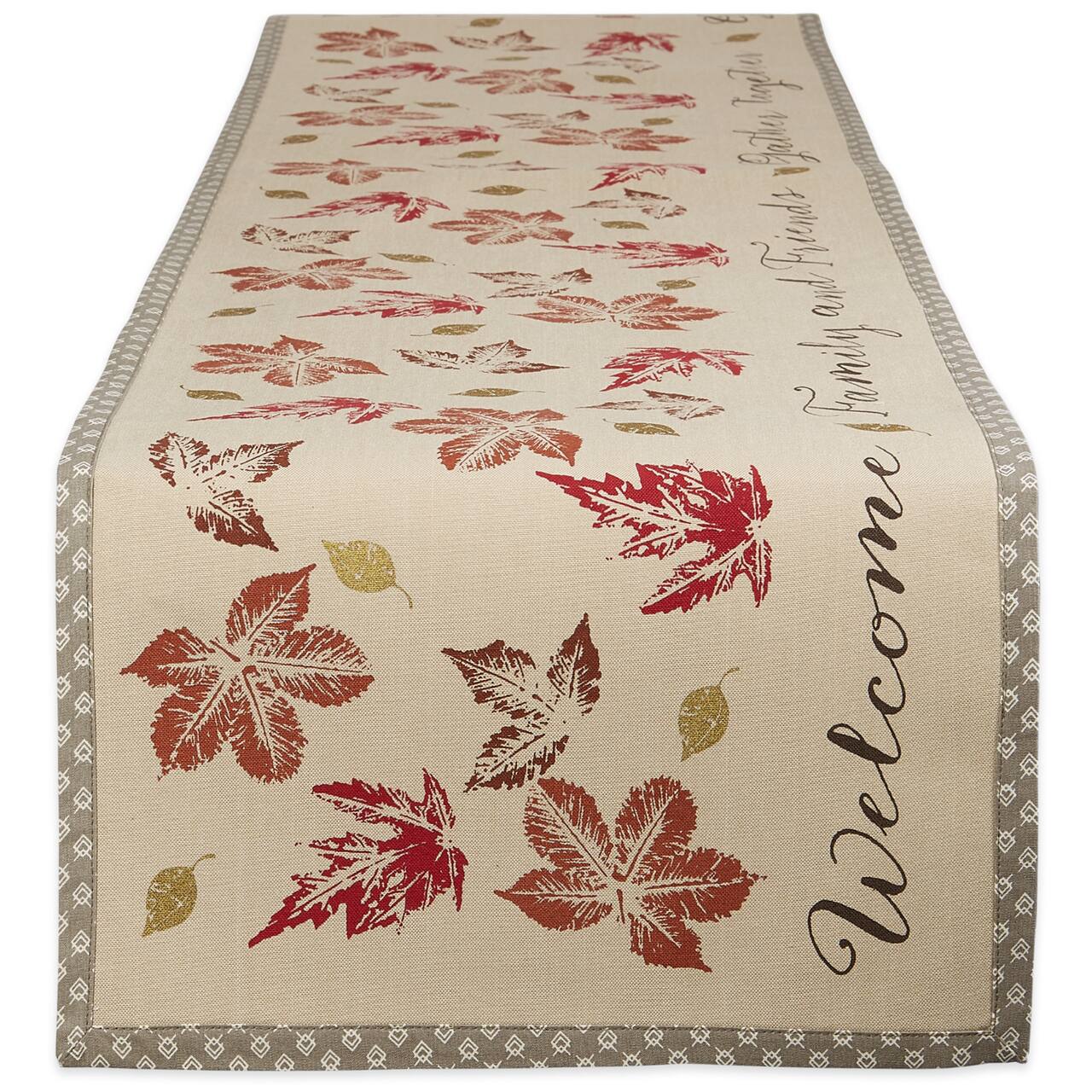 DII® 108" Gather Together Print Table Runner